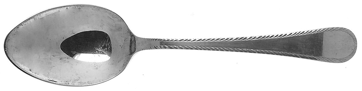 Feather Edge (Sterling, 1938, Oval Place Soup Spoon by Tuttle-1