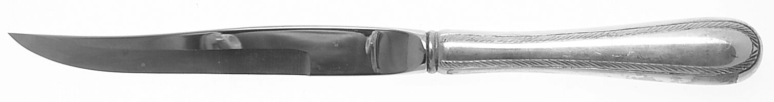 Feather Edge (Sterling, 1938, Individual Steak Knife Hollow Handle by Tuttle-1