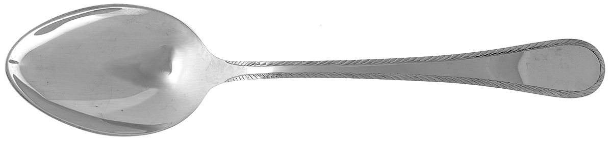 Feather Edge (Sterling, 1938, Tablespoon (Serving Spoon) by Tuttle-1