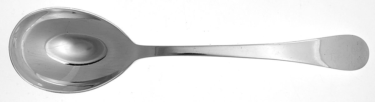 Hannah Hull (Sterling, 1927-1974) Small Solid Berry/Casserole Spoon by Tuttle-1