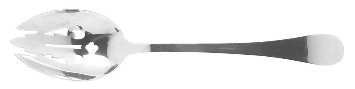 Hannah Hull (Sterling, 1927-1974) Pierced Tablespoon (Serving Spoon) by Tuttle-1