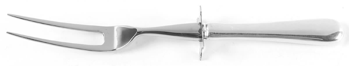 Hannah Hull (Sterling, 1927-1974) Small Steak Carving Fork with Stainless Prongs by Tuttle-1