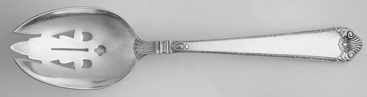 Lamerie (Sterling, 1936-1974) Pierced Tablespoon (Serving Spoon) by Tuttle-1