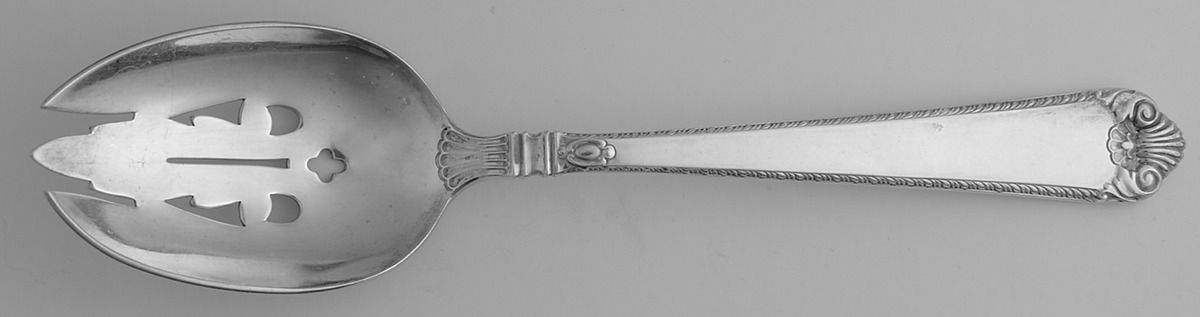Lamerie (Sterling, 1936-1974) Pierced Tablespoon (Serving Spoon) by Tuttle-1