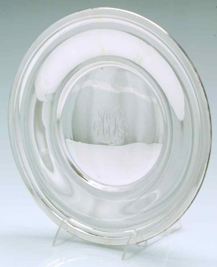 Sterling Hollowware Sterling Sandwich Plate by Tuttle-1