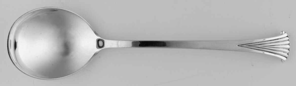 Onslow (Sterling, 1931-1974) Round Bowl Soup Spoon (Cream Soup) by Tuttle-1