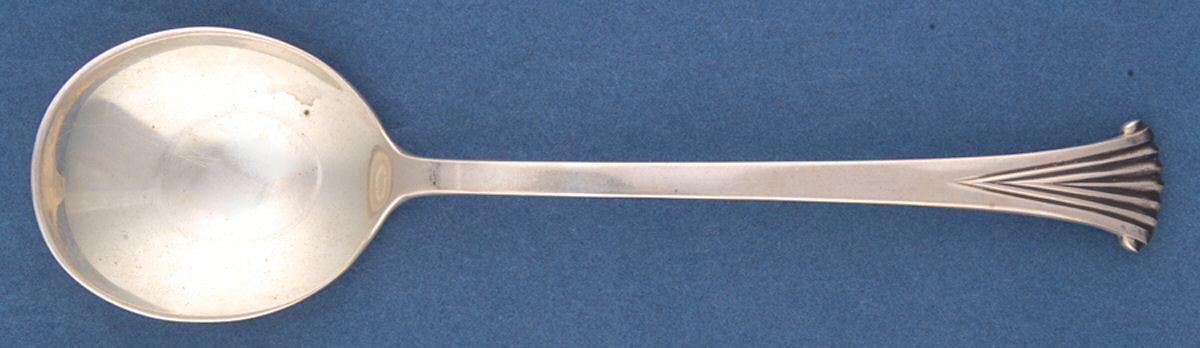 Onslow (Sterling, 1931-1974) Round Bowl Soup Spoon (Cream Soup) by Tuttle-1