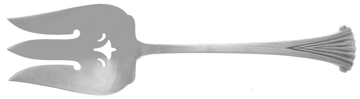 Onslow (Sterling, 1931-1974) Solid Salad Serving Fork by Tuttle-1