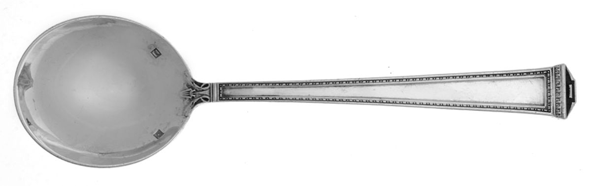 Pantheon (Sterling) Round Bowl Soup Spoon (Cream Soup) by Tuttle-1