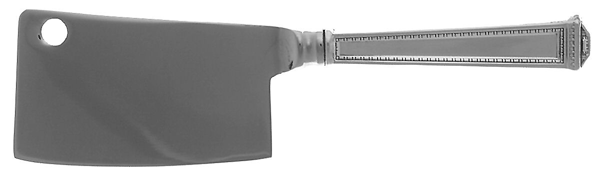 Pantheon (Sterling) Cheese Cleaver with Stainless Blade by Tuttle-1