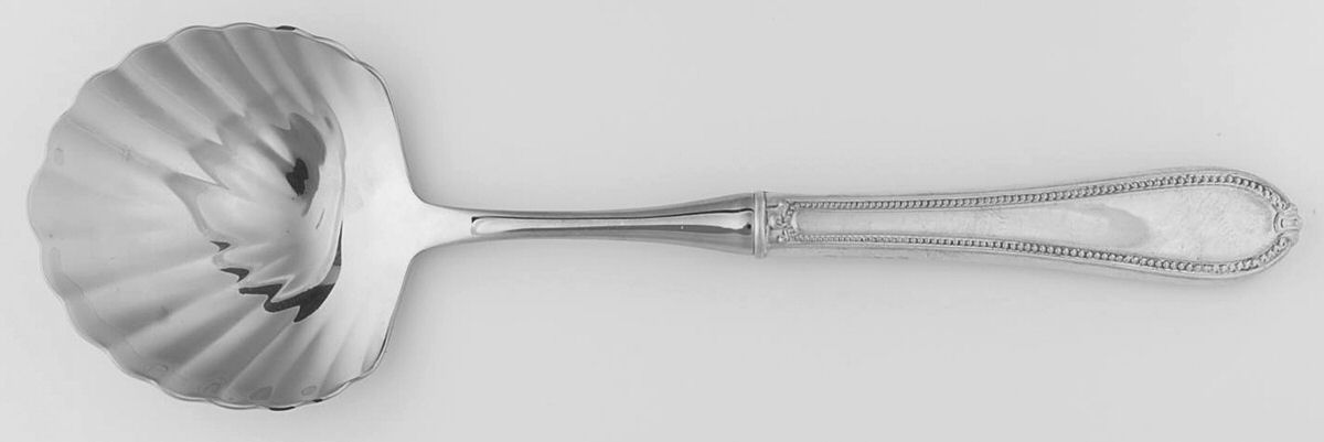 Triumph (Sterling) Casserole Spoon with Stainless Shell Bowl by Tuttle-1