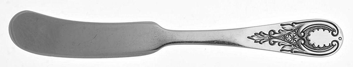 Windsor Castle (Sterling, 1929) Flat Handle Butter Spreader by Tuttle-1