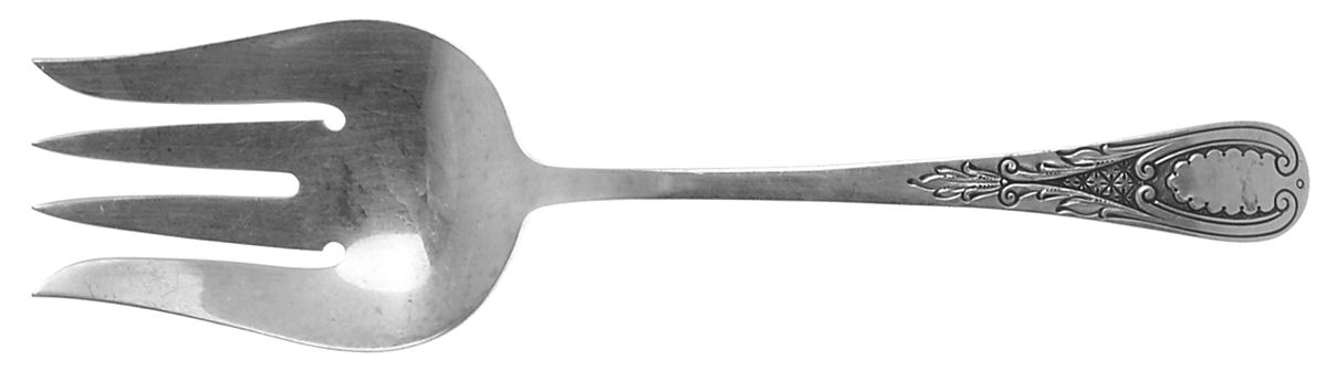 Windsor Castle (Sterling, 1929) Solid Salad Serving Fork by Tuttle-1