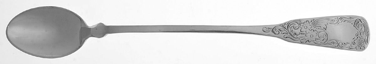 1690-Engraved (Sterling, 1980) Iced Tea Spoon by Towle Silver-1