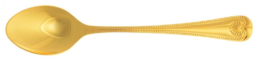 Abbey Shell (Gold Electroplate) Teaspoon by Towle Silver-1