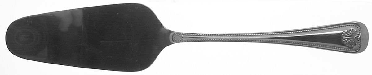 Abbey Shell (Stainless) Solid Pie Server by Towle Silver-1