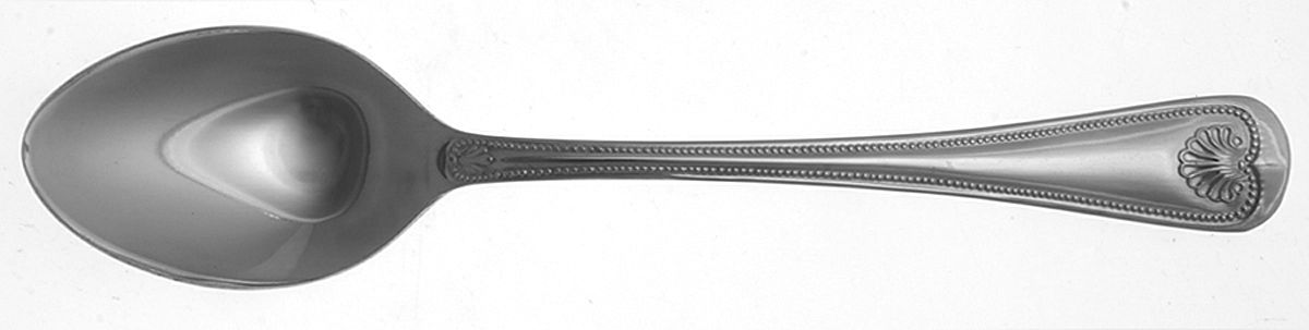 Abbey Shell (Stainless) Place/Oval Soup Spoon by Towle Silver-1