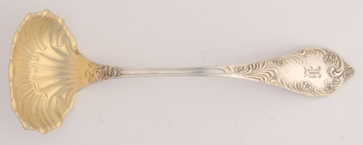 Albany (Sterling, 1890) Solid Gravy Ladle by Towle Silver-1