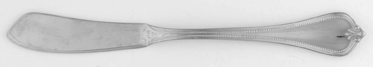 Alencon (Stainless) Flat Handle Master Butter Knife by Towle Silver-1