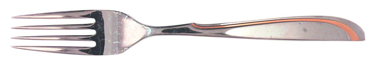 Alta (Stainless-Gold Accent) Fork by Towle Silver-1