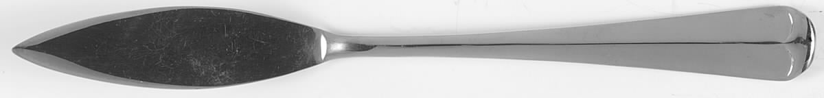 American Antique (Stainless) Flat Handle Master Butter Knife by Towle Silver-1