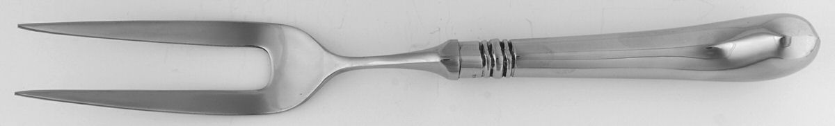 American Antique (Stainless) Large Stainless-Prong Roast Carving Fork by Towle Silver-1