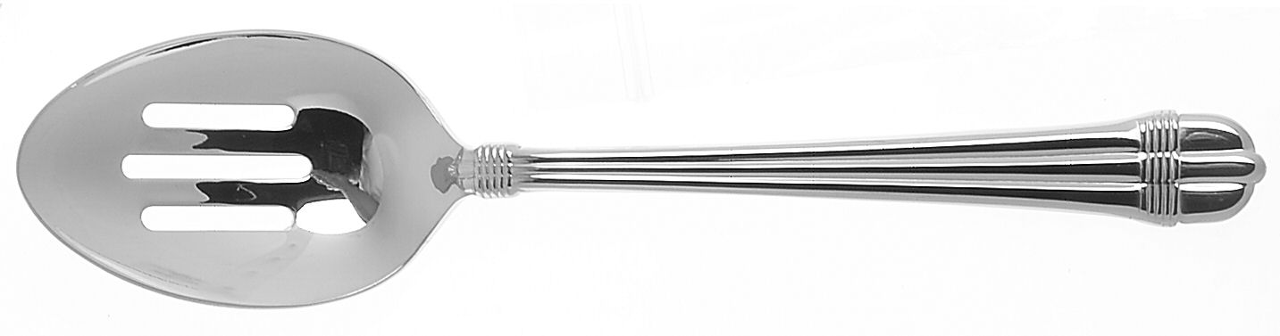 Amante (Stainless) Pierced Tablespoon (Serving Spoon) by Towle Silver-1