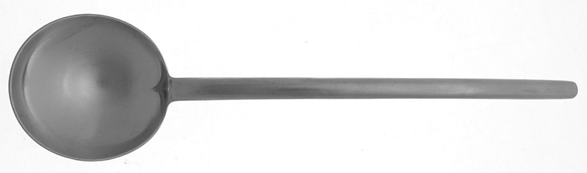 Amstel (Stainless) Solid Salad Serving Spoon by Towle Silver-1