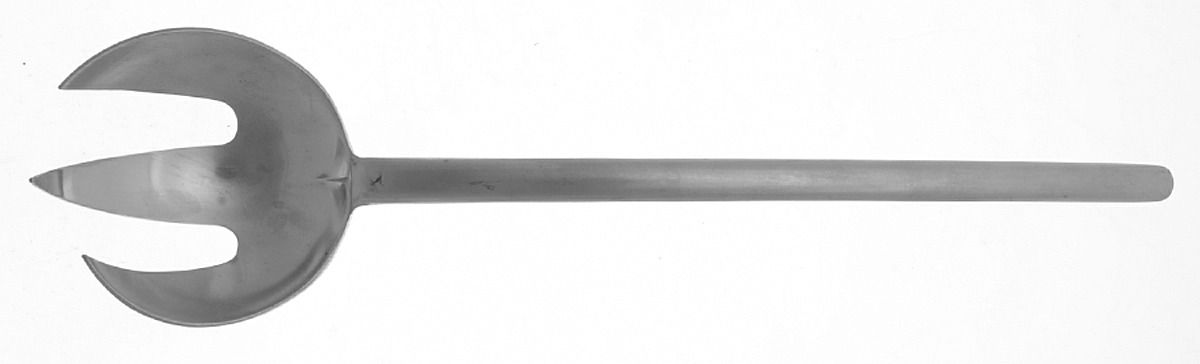 Amstel (Stainless) Solid Salad Serving Fork by Towle Silver-1