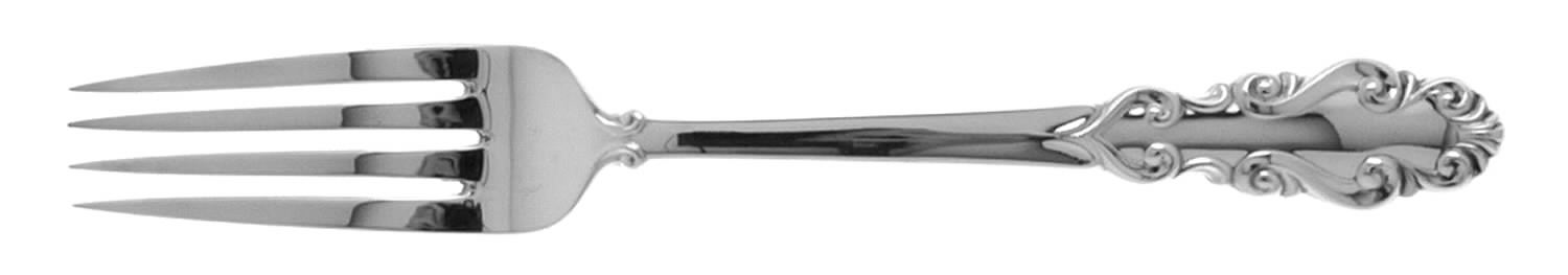 Antique Flutes (Silverplate, 1980) Fork by Towle Silver-1