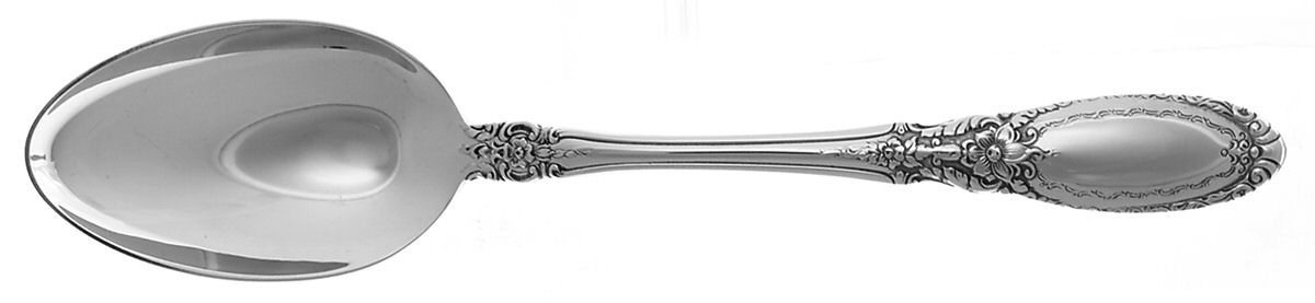Antique Mirror (Silverplate, 1980) Place/Oval Soup Spoon by Towle Silver-1