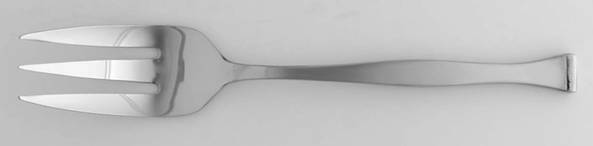 Anvil (Stainless) Medium Solid Cold Meat Serving Fork by Towle Silver-1