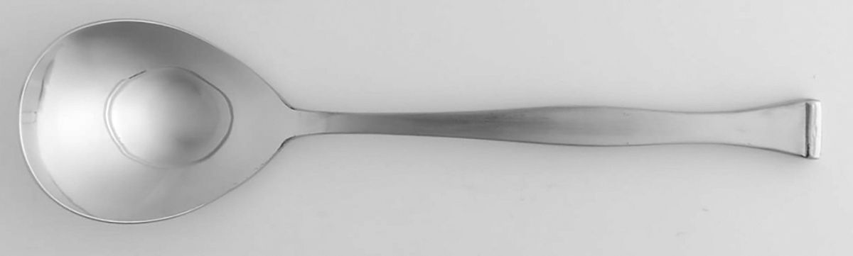 Anvil (Stainless) Solid Smooth Casserole Spoon by Towle Silver-1