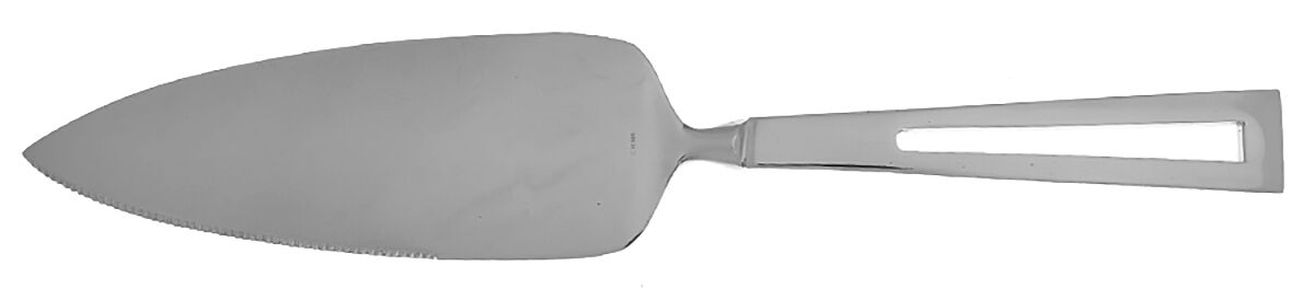 Aperto (Stainless) Pie Server with Serrated Stainless Blade HC by Towle Silver-1