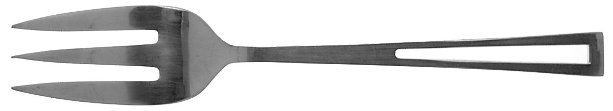 Aperto (Stainless) Medium Solid Cold Meat Serving Fork by Towle Silver-1