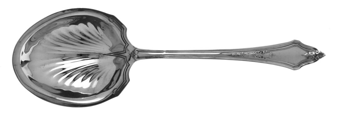 Arcadian (Sterling, 1916) Small Solid Berry/Casserole Spoon by Towle Silver-1