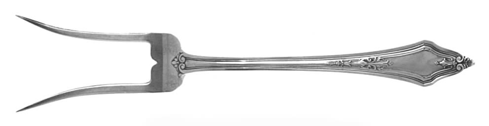Arcadian (Sterling, 1916) Factory-Made Baked Potato Fork by Towle Silver-1