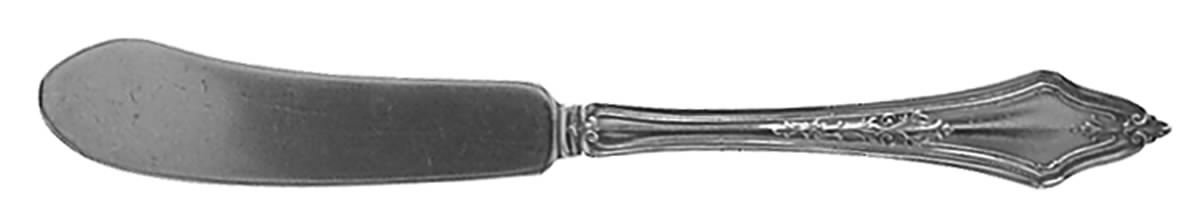 Arcadian (Sterling, 1916) Flat Handle Butter Spreader by Towle Silver-1