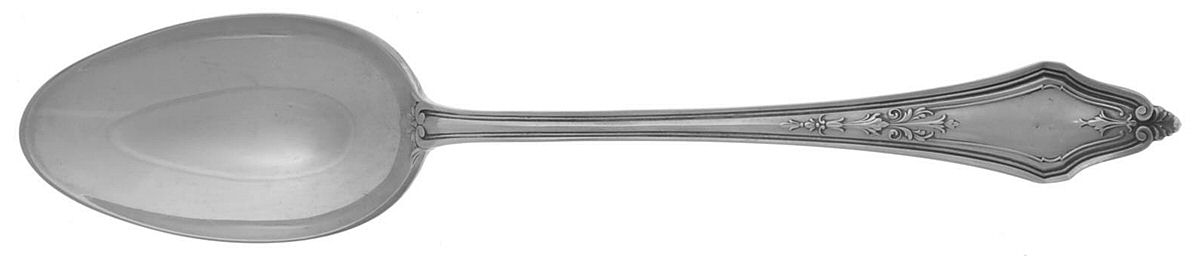 Arcadian (Sterling, 1916) Dessert/Oval Soup Spoon by Towle Silver-1
