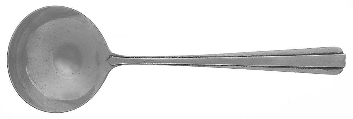 Aristocrat (Sterling, 1934) Round Bowl Soup Spoon (Bouillon) by Towle Silver-1