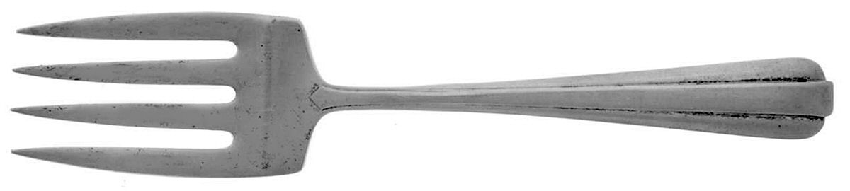 Aristocrat (Sterling, 1934) Baby Fork by Towle Silver-1