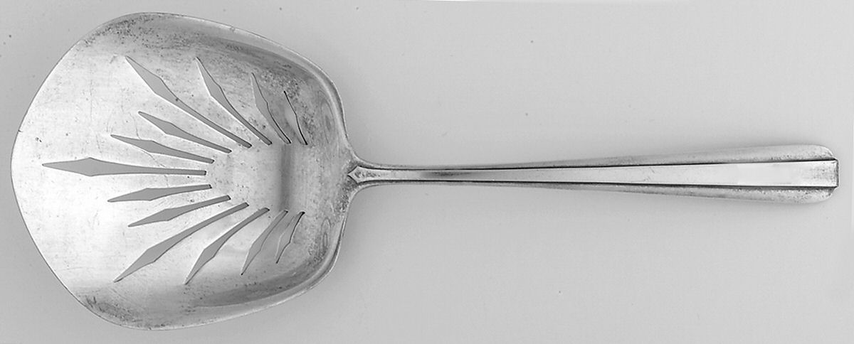 Aristocrat (Sterling, 1934) Large Cucumber Server by Towle Silver-1