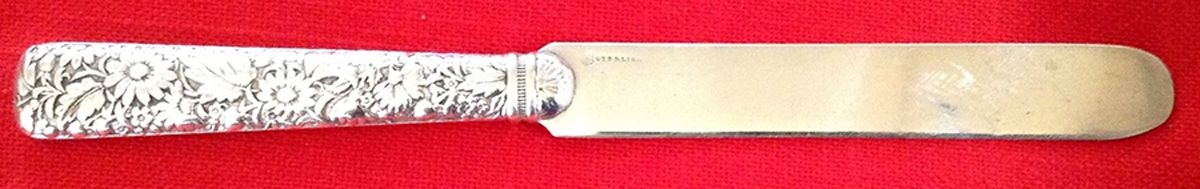 Arlington (Sterling, 1884) Youth Knife, Solid Piece by Towle Silver-1