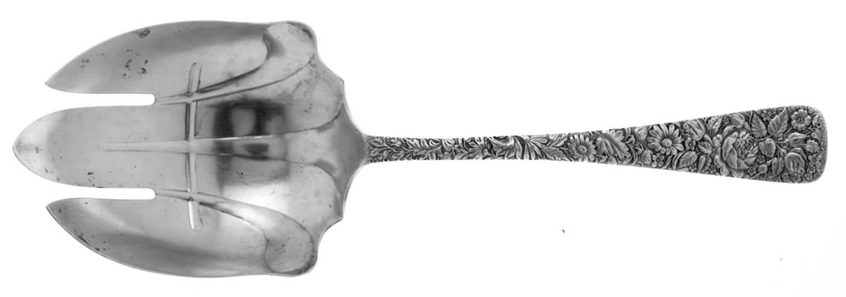 Arlington (Sterling, 1884) Solid Salad Serving Fork by Towle Silver-1