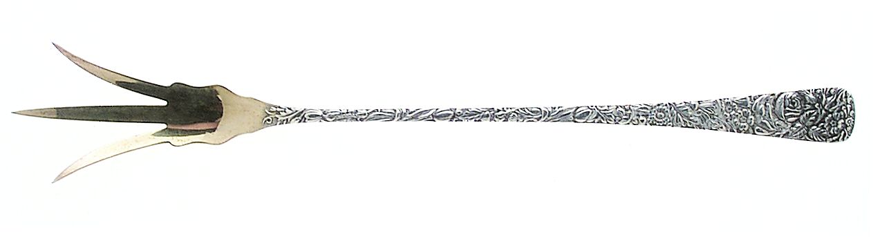 Arlington (Sterling, 1884) Large Lettuce Serving Fork by Towle Silver-1