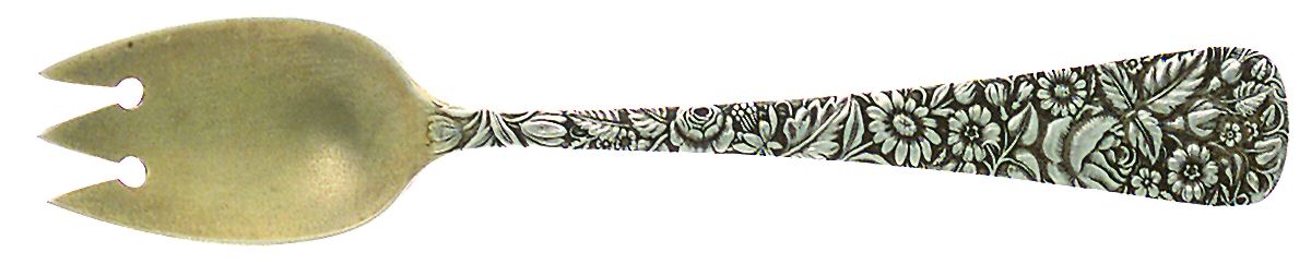 Arlington (Sterling, 1884) Small Ice Cream Fork by Towle Silver-1