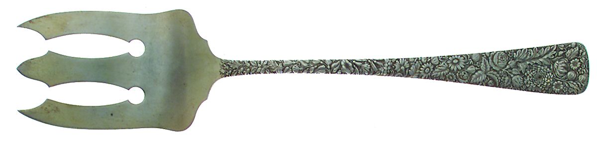 Arlington (Sterling, 1884) Oversize Solid Salad Servng Fork by Towle Silver-1