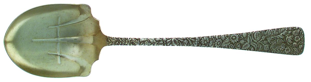 Arlington (Sterling, 1884) Oversize Solid Salad Serving Spoon by Towle Silver-1