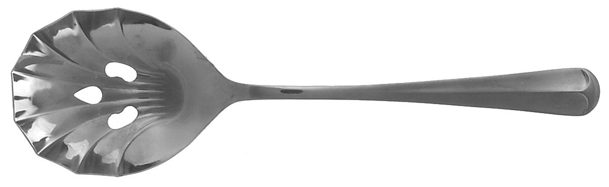 Ashley (Stainless, Supreme) Solid Pierced Casserole Spoon by Towle Silver-1