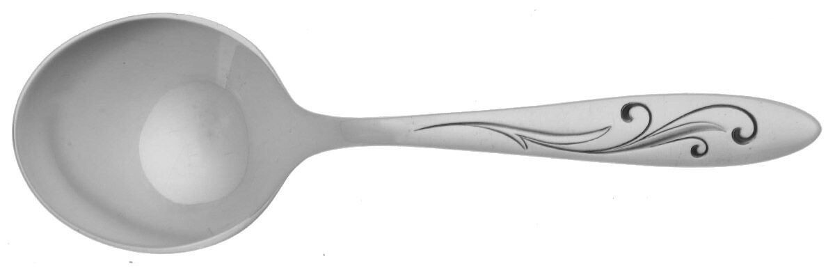 Awakening (Sterling, 1958, No Monograms) Straight Handle Baby Spoon by Towle Silver-1